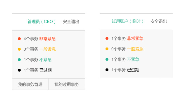 到期自動(dòng)郵件提醒系統(tǒng)中管理員如何查看自己的事務(wù)